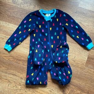 Land’s End size 4 fleece footed pajamas